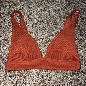 Rust Burnt Orange Small Bikini Set